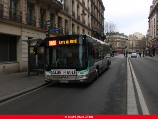 MAN Lion' City standard n°9851 sur le 43
