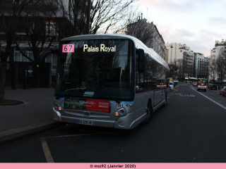 GX337 électrique n°1361 sur le 67