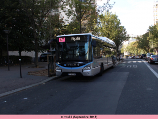 Urbanway 12 hybride n°6251 sur le 67