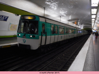 MF77 n&deg;040 &agrave; Ch&acirc;telet