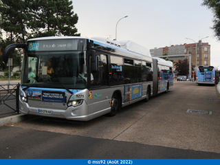 Scania Citywide LFA GNC n°9275 sur le TVM