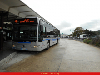 Citaro Facelift en livrée STIF sur la ligne 40 du réseau Phébus