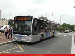 Citaro C2 sur la ligne D du réseau Phébus