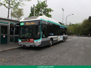 MAN hybride n°4154 sur le 123