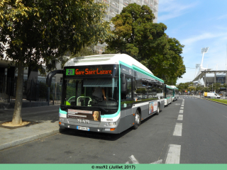 MAN hybride sur le 21