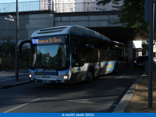 MAN Hybride n°4178 sur le 178