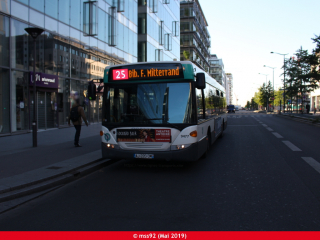 Scania Omnicity n°9477 sur le 25
