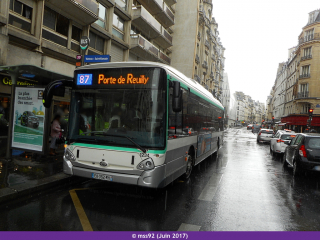 GX337 hybride sur le 87