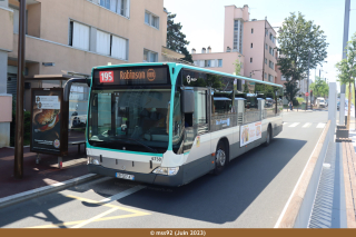 Citaro Facelift n°6750 sur le 195