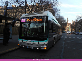 MAN hybride sur le 38 aux couleurs du 39
