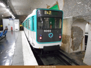 MP59 n&deg;6069 gar&eacute; &agrave; Porte des Lilas