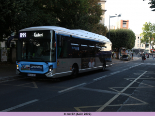 GX337 électrique n°1485 sur le 122