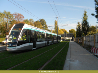 Citadis 302 du T8 en tests