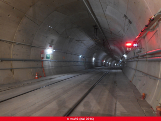 Tunnel du T6 à Viroflay