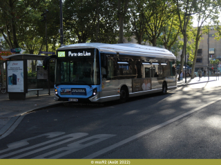 GX337 électrique n° 1592 sur le 129