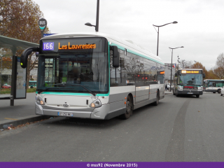GX337 hybride sur le 166