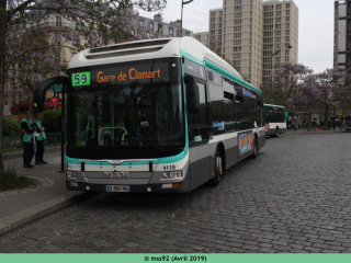 MAN hybride n°4118 sur le 59