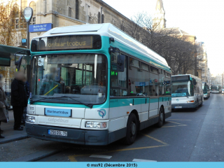 Oréos 55E sur le Montmartrobus