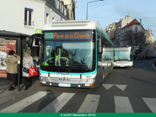 MAN Hybride sur le 153