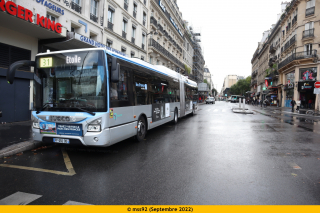 Urbanway 18 hybride n°5686 sur le 31