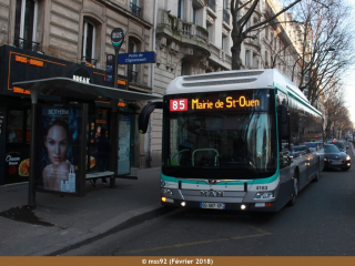MAN hybride n°4163 sur le 85