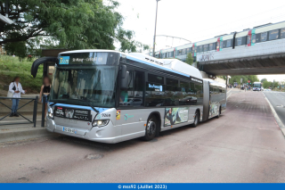Scania Citywide LFA GNC n°9269 sur le TVM
