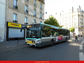 Urbanway 12 en navette de remplacement (métro ligne 6)