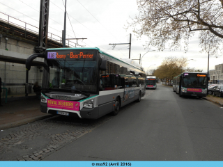 Urbanway 12 hybride sur le 116