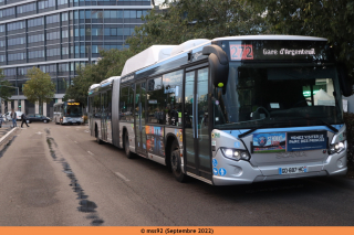 Scania Citywide LFA GNC n°8966 sur le 272