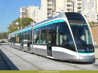 Citadis 302 du T8 en tests