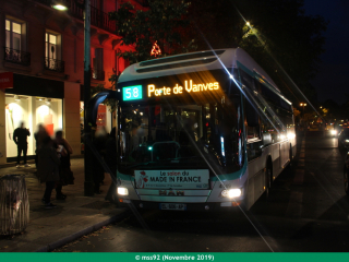 MAN hybride n°4149 sur le 58