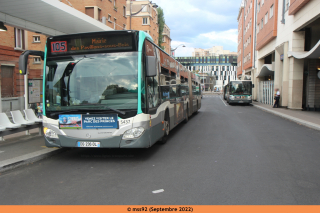 Citaro G C2 n°5437 sur le 105