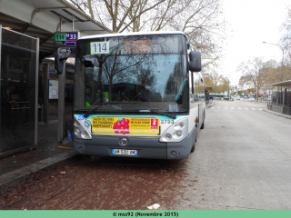 Citelis Line sur le 114