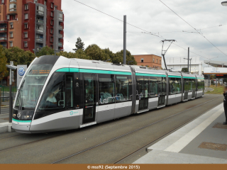 Citadis 302 du T7 à Rungis