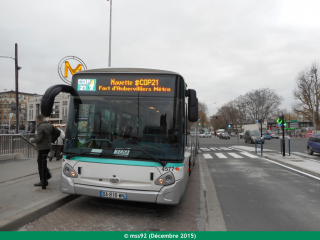 GX427 hybride sur les navettes de la COP21