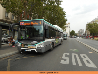 Urbanway 12 hybride sur le 194