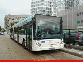 GX427 sur la ligne 467 du réseau Transdev