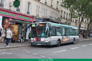 Citelis 12 n°5317 sur le 58 à Montparnasse