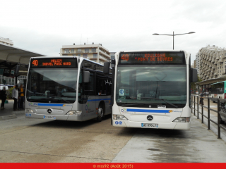 Deux Citaro Facelift sur la ligne 40 du réseau Phébus