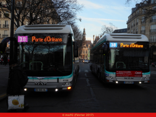 Deux MAN hybrides sur le 38, dont un aux couleurs du 39