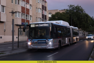 Scania Citywide LFA GNC n°8952 sur le 304