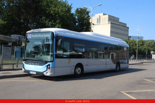 GX 337 électrique sur la ligne 34 du réseau Keolis Vélizy Vallée de la Bièvre