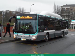 MAN GNC sur le 117