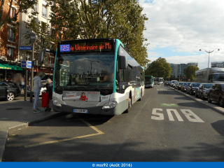 Citaro C2 sur le 125