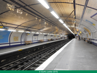 Station Concorde sur la ligne 12