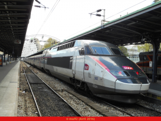 TGV à Gare de l'Est