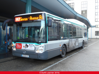 Citelis 12 hybride sur le 147