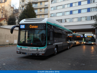 MAN Hybride sur le 38