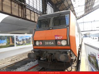 BB26000 à la gare d'Austerlitz