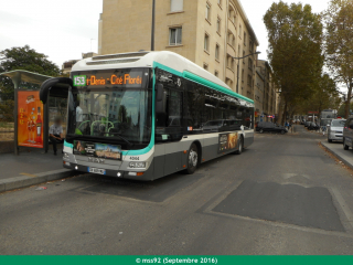 MAN hybride sur le 153